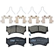 TRC0668 Front Premium Braking Series Ceramic Brake Pad Set