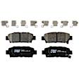 TRC0672 Rear Premium Braking Series Ceramic Brake Pad Set