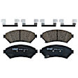 TRC0699 Front Premium Braking Series Ceramic Brake Pad Set
