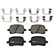 TRC0707 Front Premium Braking Series Ceramic Brake Pad Set