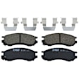 TRC0728 Front Premium Braking Series Ceramic Brake Pad Set