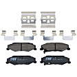 TRC0732 Rear Premium Braking Series Ceramic Brake Pad Set