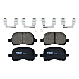 TRC0741 Front Premium Braking Series Ceramic Brake Pad Set