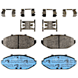 TRC0748 Front Premium Braking Series Ceramic Brake Pad Set