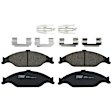 TRC0804 Front Premium Braking Series Ceramic Brake Pad Set