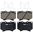 TRC0812 Front Premium Braking Series Ceramic Brake Pad Set