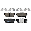 TRC0813 Rear Premium Braking Series Ceramic Brake Pad Set