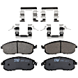 TRC0815A Front Premium Braking Series Ceramic Brake Pad Set