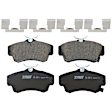TRC0841 Front Premium Braking Series Ceramic Brake Pad Set