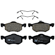 TRC0843 Front Premium Braking Series Ceramic Brake Pad Set