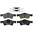 TRC0857 Front Premium Braking Series Ceramic Brake Pad Set