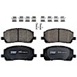 TRC0884 Front Premium Braking Series Ceramic Brake Pad Set