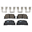 TRC0885 Rear Premium Braking Series Ceramic Brake Pad Set