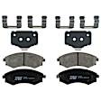 TRC0887 Front Premium Braking Series Ceramic Brake Pad Set