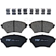 TRC0890 Front Premium Braking Series Ceramic Brake Pad Set