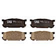 TRC0891 Rear Premium Braking Series Ceramic Brake Pad Set