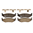 TRC0898 Rear Premium Braking Series Ceramic Brake Pad Set