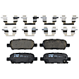 TRC0905 Rear Premium Braking Series Ceramic Brake Pad Set
