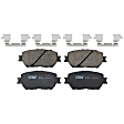TRC0908 Front Premium Braking Series Ceramic Brake Pad Set