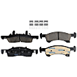 TRC0934 Front Premium Braking Series Ceramic Brake Pad Set