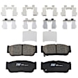 TRC0954 Rear Premium Braking Series Ceramic Brake Pad Set