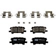 TRC0996 Rear Premium Braking Series Ceramic Brake Pad Set