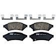 TRC1000 Front Premium Braking Series Ceramic Brake Pad Set