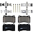 TRC1001A Premium Braking Series Ceramic Brake Pad Set