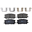 TRC1005 Front Premium Braking Series Ceramic Brake Pad Set