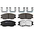 TRC1013 Front Premium Braking Series Ceramic Brake Pad Set