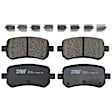 TRC1021 Rear Premium Braking Series Ceramic Brake Pad Set