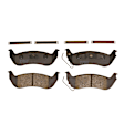 TRC1040 Rear Premium Braking Series Ceramic Brake Pad Set