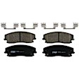 TRC1056 Front Premium Braking Series Ceramic Brake Pad Set