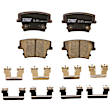 TRC1057 Rear Premium Braking Series Ceramic Brake Pad Set