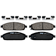 TRC1080 Front Premium Braking Series Ceramic Brake Pad Set