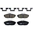 TRC1082 Rear Premium Braking Series Ceramic Brake Pad Set