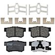 TRC1086 Rear Premium Braking Series Ceramic Brake Pad Set