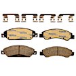 TRC1092 Front Premium Braking Series Ceramic Brake Pad Set