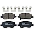 TRC1093 Rear Premium Braking Series Ceramic Brake Pad Set