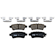 TRC1101 Rear Premium Braking Series Ceramic Brake Pad Set