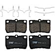 TRC1113 Rear Premium Braking Series Ceramic Brake Pad Set