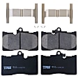 TRC1118 Front Premium Braking Series Ceramic Brake Pad Set