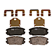 TRC1125 Front Premium Braking Series Ceramic Brake Pad Set