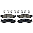 TRC1158 Front Premium Braking Series Ceramic Brake Pad Set
