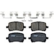 TRC1160 Front Premium Braking Series Ceramic Brake Pad Set