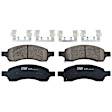 TRC1169A Front Premium Braking Series Ceramic Brake Pad Set
