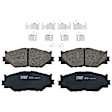 TRC1178 Front Premium Braking Series Ceramic Brake Pad Set