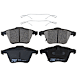 TRC1186 Front Premium Braking Series Ceramic Brake Pad Set