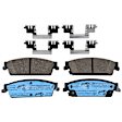TRC1194 Rear Premium Braking Series Ceramic Brake Pad Set