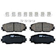 TRC1210 Front Premium Braking Series Ceramic Brake Pad Set